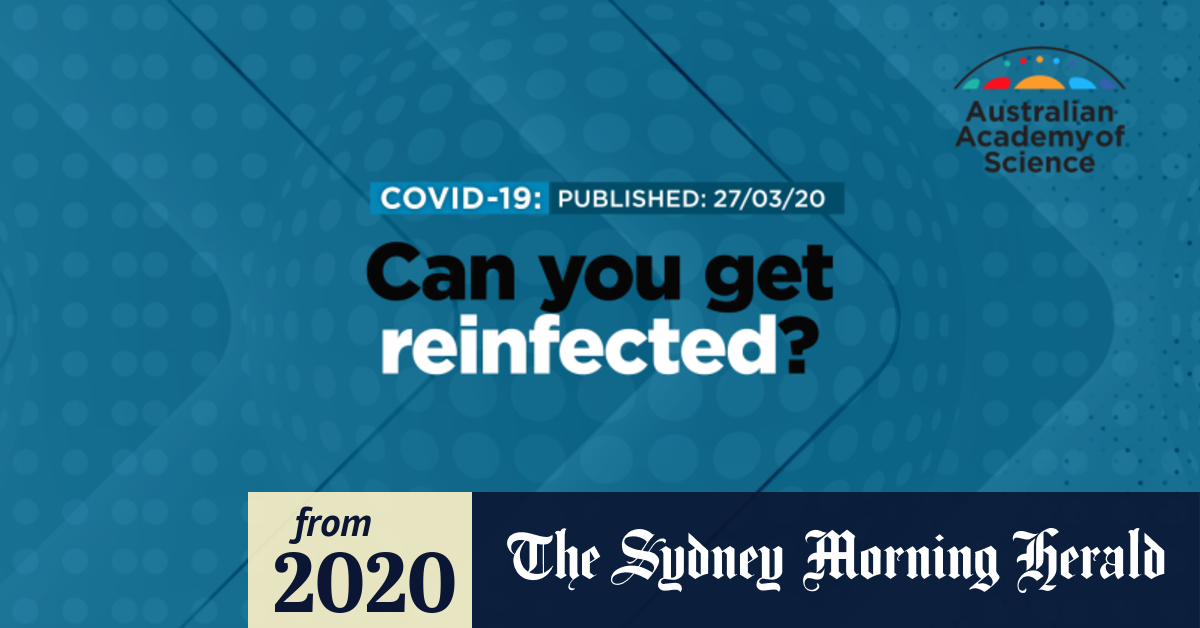 Video Coronavirus Can you get reinfected?